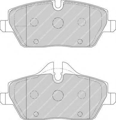 FERODO FDB1747 Комплект гальмівних колодок, дискове гальмо