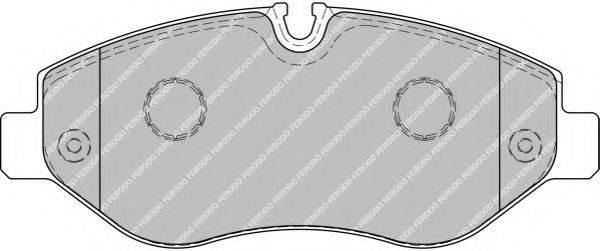 FERODO FVR1778 Комплект гальмівних колодок, дискове гальмо