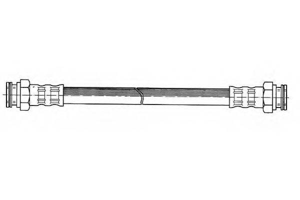 FERODO FHY2060 Гальмівний шланг