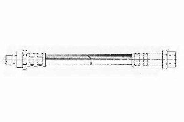 FERODO FHY2155 Гальмівний шланг