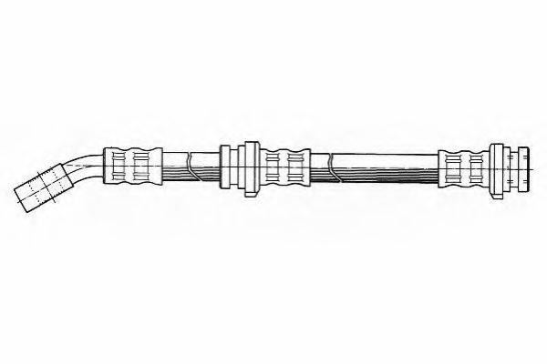 FERODO FHY2430 Гальмівний шланг