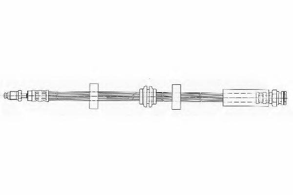 FERODO FHY2461 Гальмівний шланг