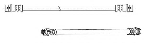 FERODO FHY2812 Гальмівний шланг