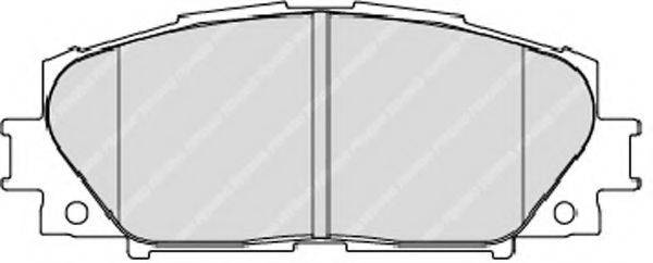 FERODO FSL1829 Комплект гальмівних колодок, дискове гальмо