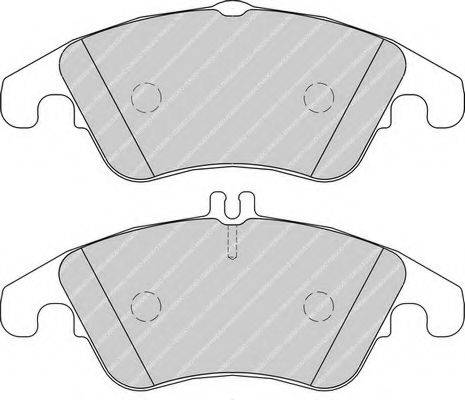 FERODO FSL1979 Комплект гальмівних колодок, дискове гальмо