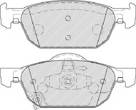 FERODO FSL4269 Комплект гальмівних колодок, дискове гальмо