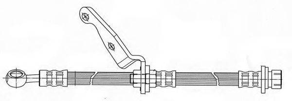 FERODO FHY3147 Гальмівний шланг