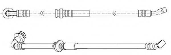 FERODO FHY3100 Гальмівний шланг