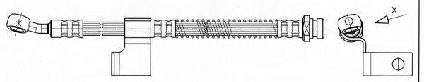 FERODO FHY3128 Гальмівний шланг