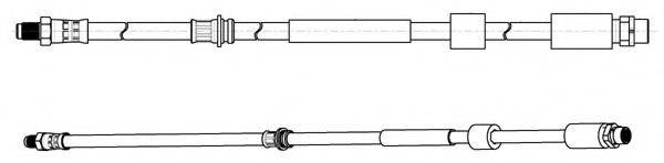 FERODO FHY3285 Гальмівний шланг