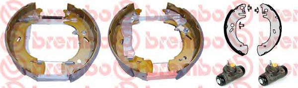 BREMBO K24037 Комплект гальмівних колодок