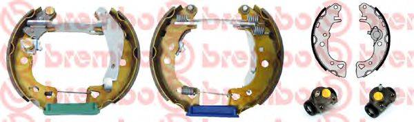 BREMBO K61044 Комплект гальмівних колодок