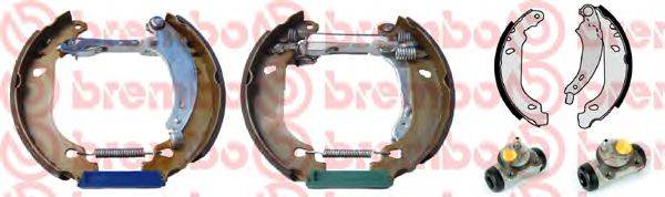 BREMBO K61074 Комплект гальмівних колодок