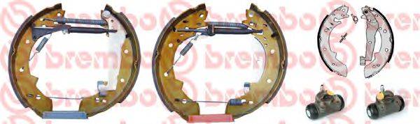 BREMBO K68040 Комплект гальмівних колодок