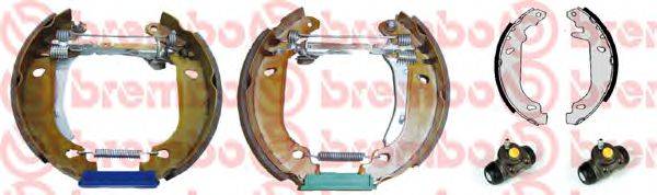 BREMBO K68057 Комплект гальмівних колодок