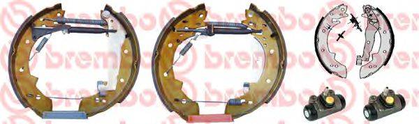 BREMBO K79003 Комплект гальмівних колодок