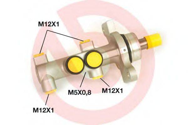 BREMBO M61028 головний гальмівний циліндр