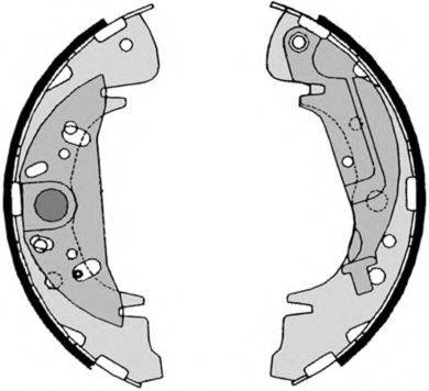 BREMBO S11504 Комплект гальмівних колодок