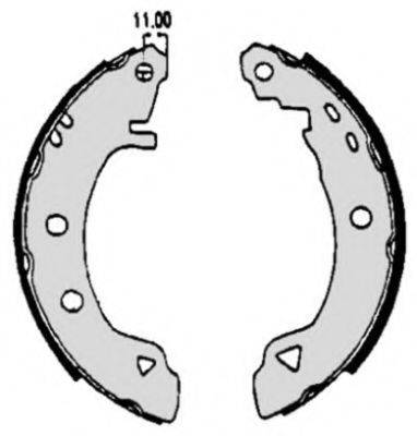 BREMBO S23508 Комплект гальмівних колодок