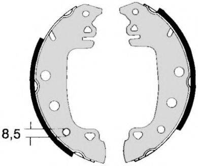 BREMBO S23538 Комплект гальмівних колодок