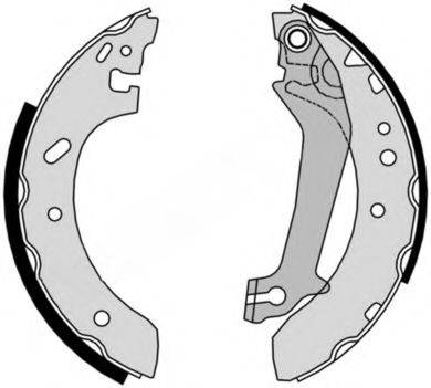 BREMBO S24526 Комплект гальмівних колодок