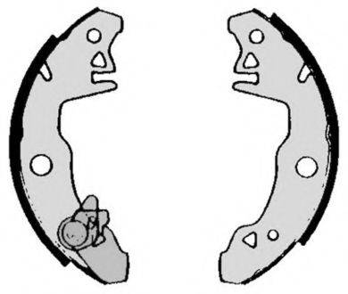 BREMBO S68509 Комплект гальмівних колодок