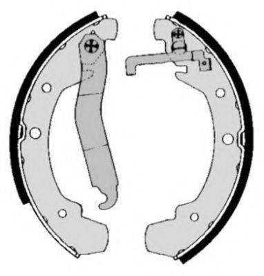 BREMBO S85531 Комплект гальмівних колодок