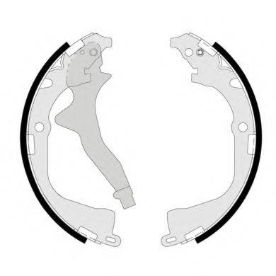 BREMBO S85542 Комплект гальмівних колодок