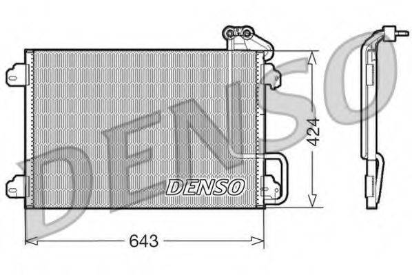 DENSO DCN23013 Конденсатор, кондиціонер