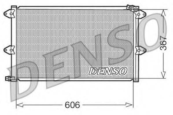 DENSO DCN27001 Конденсатор, кондиціонер