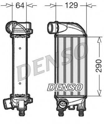 DENSO DIT09110 Інтеркулер