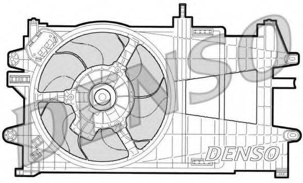 DENSO DER09033 Вентилятор, охолодження двигуна