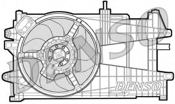 DENSO DER09035 Вентилятор, охолодження двигуна