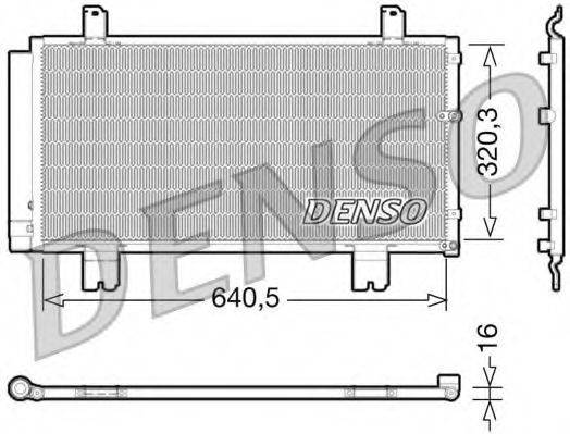 DENSO DCN51007 Конденсатор, кондиціонер