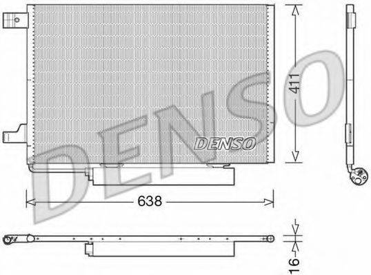 DENSO DCN17006 Конденсатор, кондиціонер