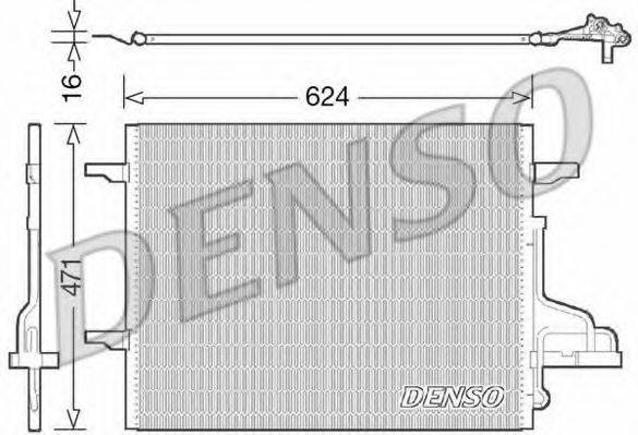 DENSO DCN10027 Конденсатор, кондиціонер