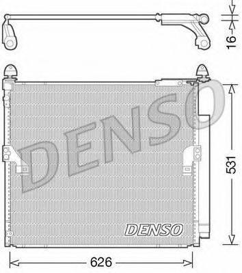 DENSO DCN50038 Конденсатор, кондиціонер