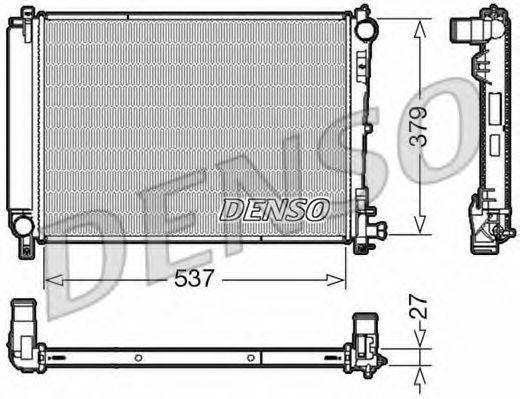 DENSO DRM06003 Радіатор, охолодження двигуна