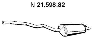 EBERSPACHER 2159882 Глушник вихлопних газів кінцевий