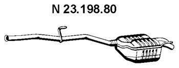 EBERSPACHER 2319880 Глушник вихлопних газів кінцевий