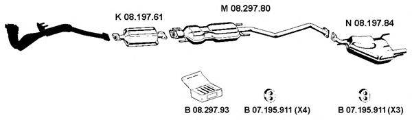 EBERSPACHER 082402 Система випуску ОГ