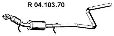 EBERSPACHER 0410370 Труба вихлопного газу