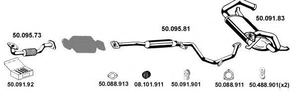 EBERSPACHER 502013 Система випуску ОГ