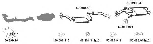 EBERSPACHER 502002 Система випуску ОГ