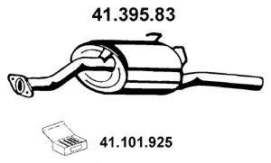 EBERSPACHER 4139583 Глушник вихлопних газів кінцевий