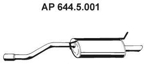 EBERSPACHER 6445001 Глушник вихлопних газів кінцевий