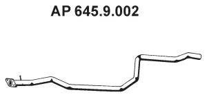 EBERSPACHER 6459002 Труба вихлопного газу