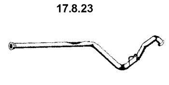 EBERSPACHER 17823 Труба вихлопного газу