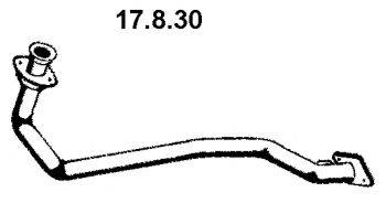 EBERSPACHER 17830 Труба вихлопного газу