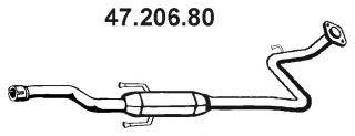 EBERSPACHER 4720680 Середній глушник вихлопних газів